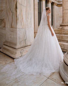 Missing image for Wedding veil Olivia ML-033