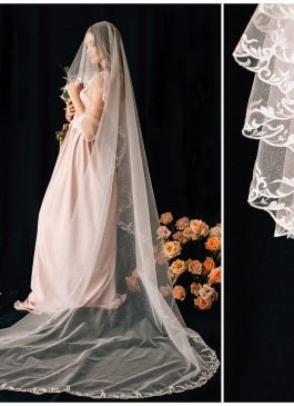 Missing image for Wedding veil Iris