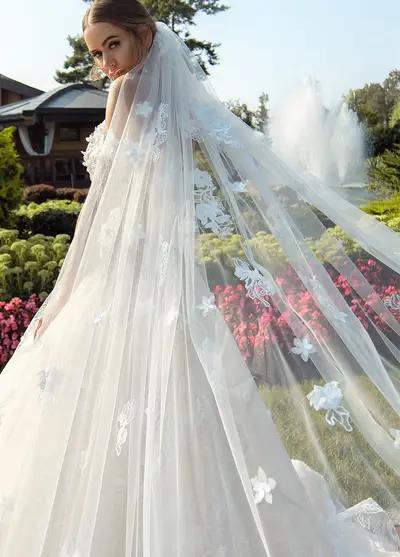 Missing image for Wedding veil S-521