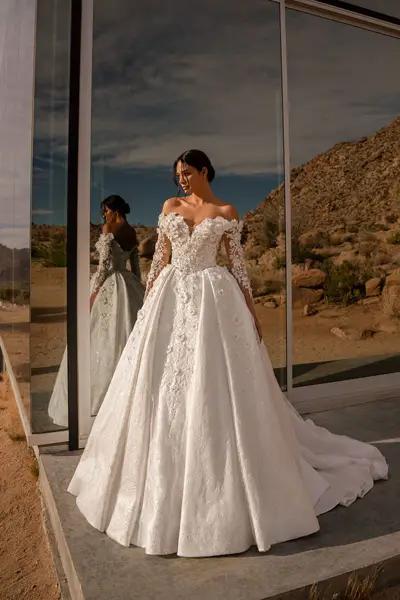Missing image for Wedding dress S-712-Judith