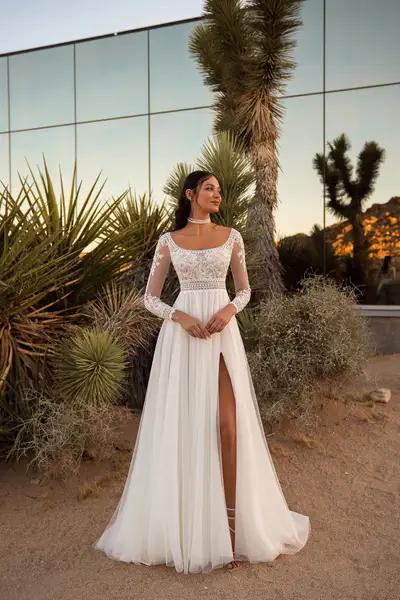 Missing image for Wedding dress S-726-Jet